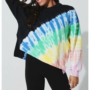 Electric & Rose Tie-Dye Women's Top